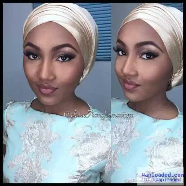 Zahra Buhari stuns in new makeup photo